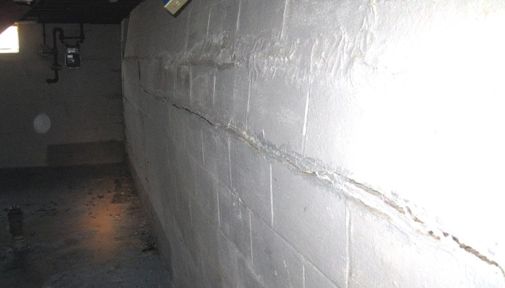 bowing basement walls Basement window leaks