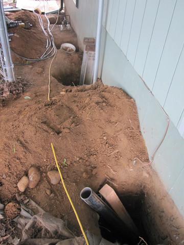 Commercial foundation pier installation in Portland Oregon
