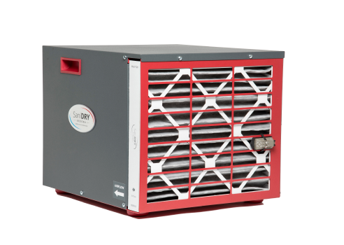 Basement Waterproofing SaniDry Sedona Dehumidifier