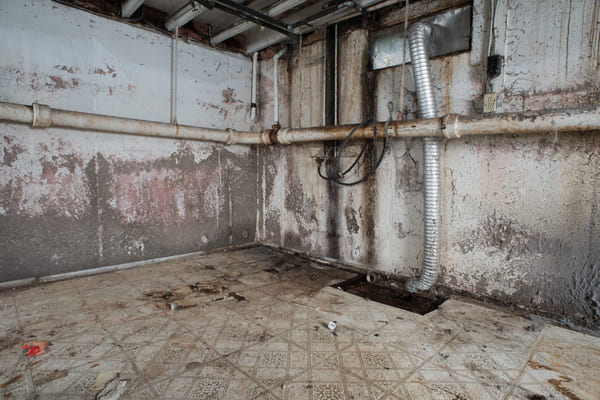 Basement Waterproofing Signs Before Image 1