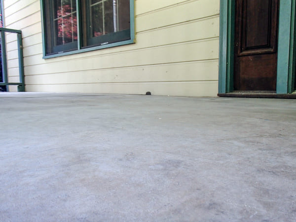 Concrete Repair Solutions CN RES CR PolyLevel Porch 01 After concrete repair