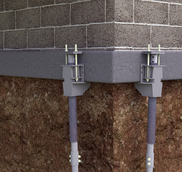 tf commercial push piers foundation