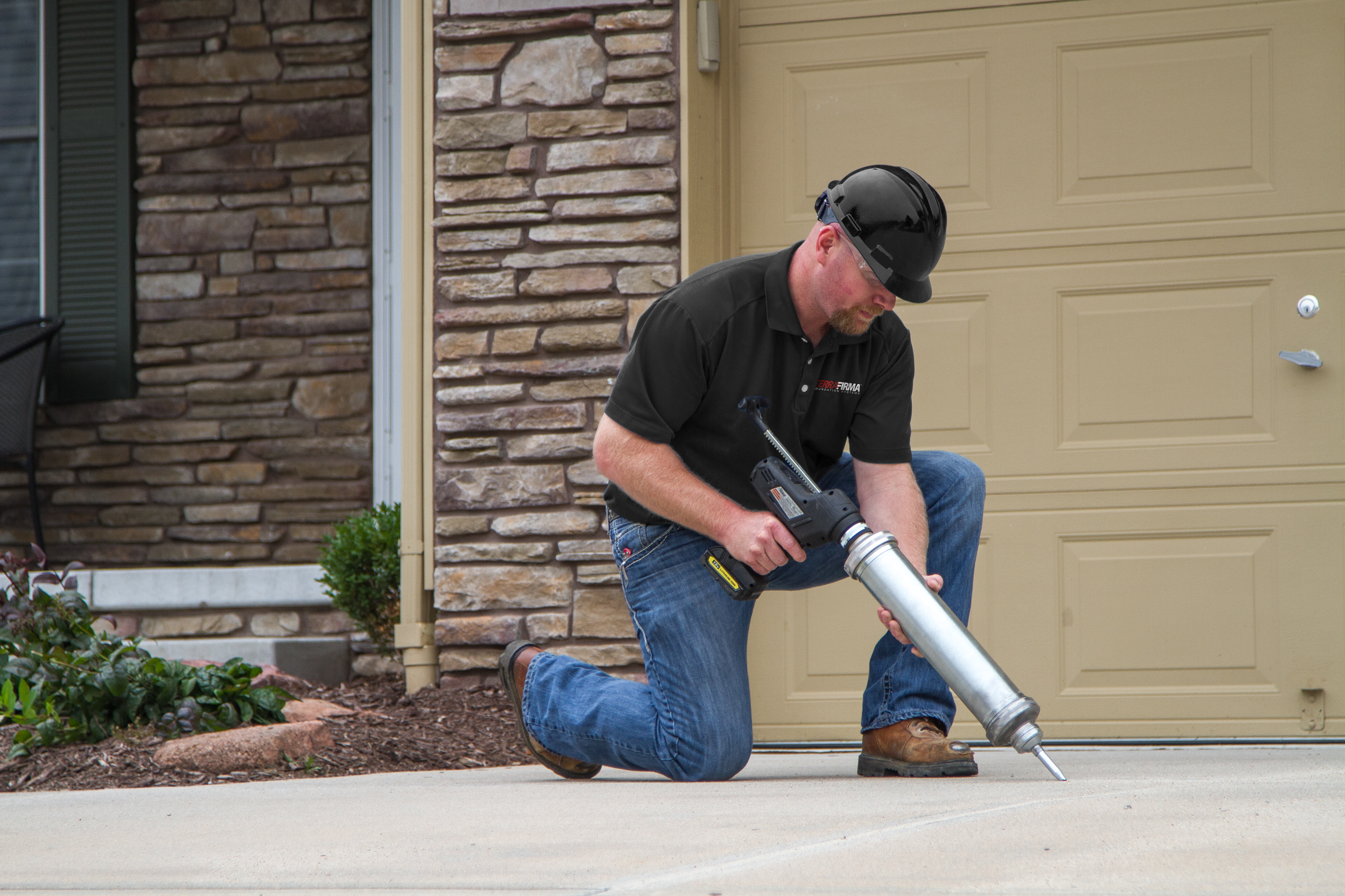 Concrete joint sealant protection for outdoor patio cracks and joints