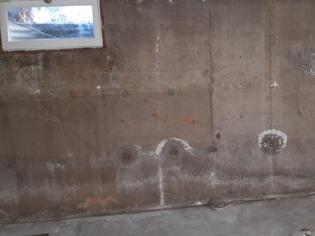 Basement Waterproofing in Milwaukie, OR before Basement Waterproofing in Milwaukie OR before basement