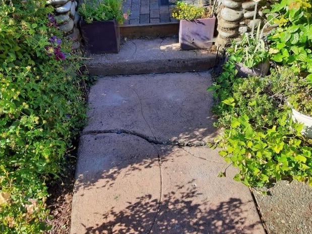 Concrete Repair in Salem, OR before Concrete Repair in Salem OR before concrete