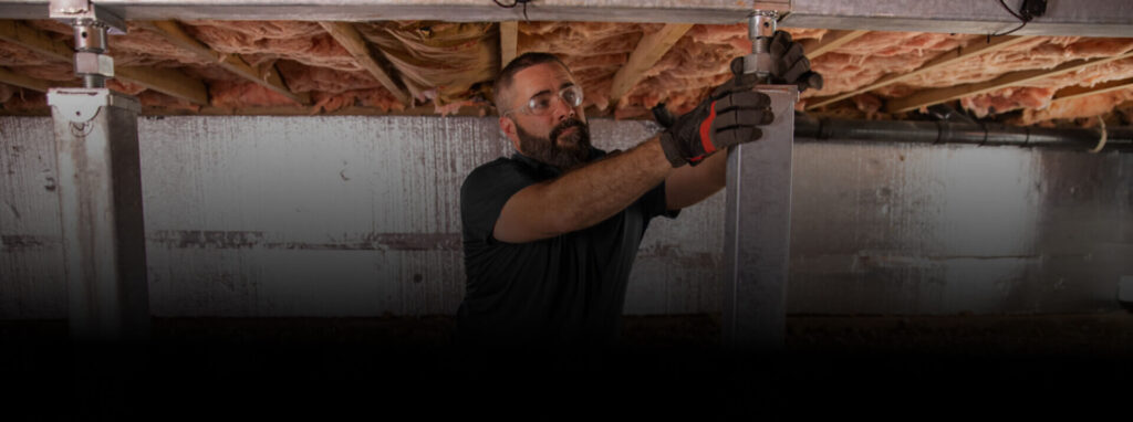 CRAWLSPACE support posts titlesection