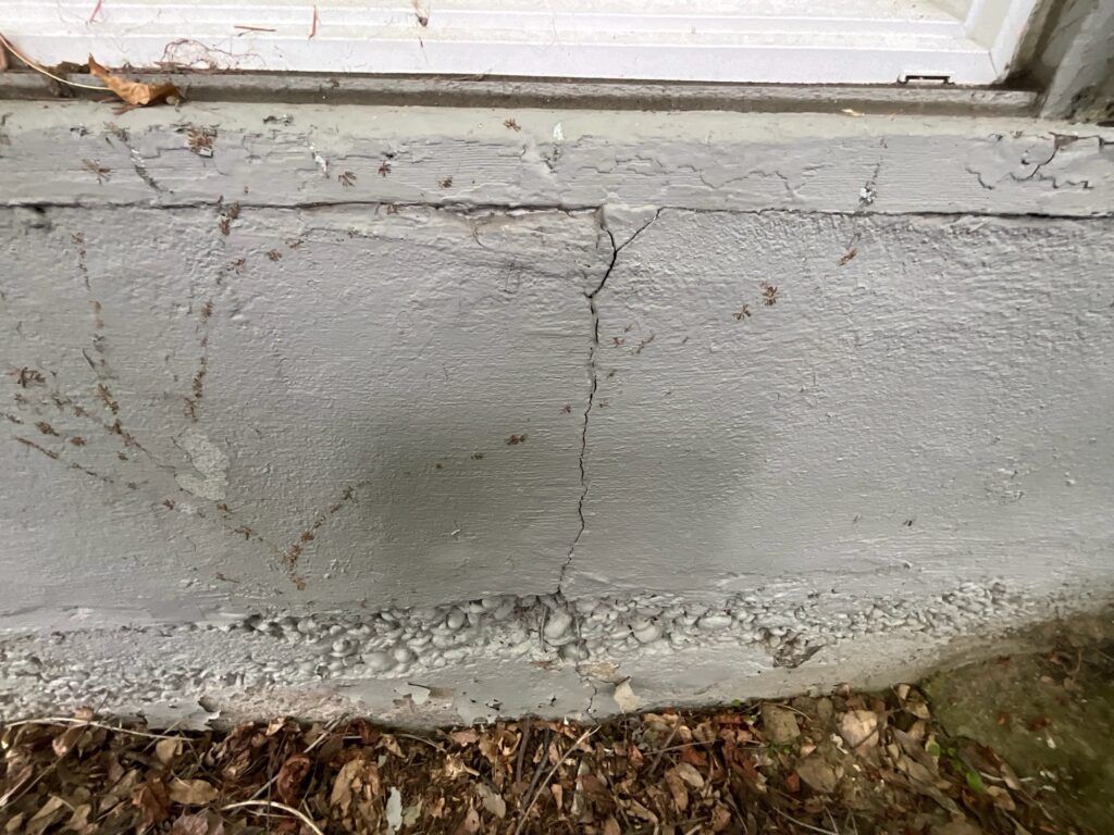 vertical-hairline-crack-foundation-wall vertical hairline crack foundation wall foundation