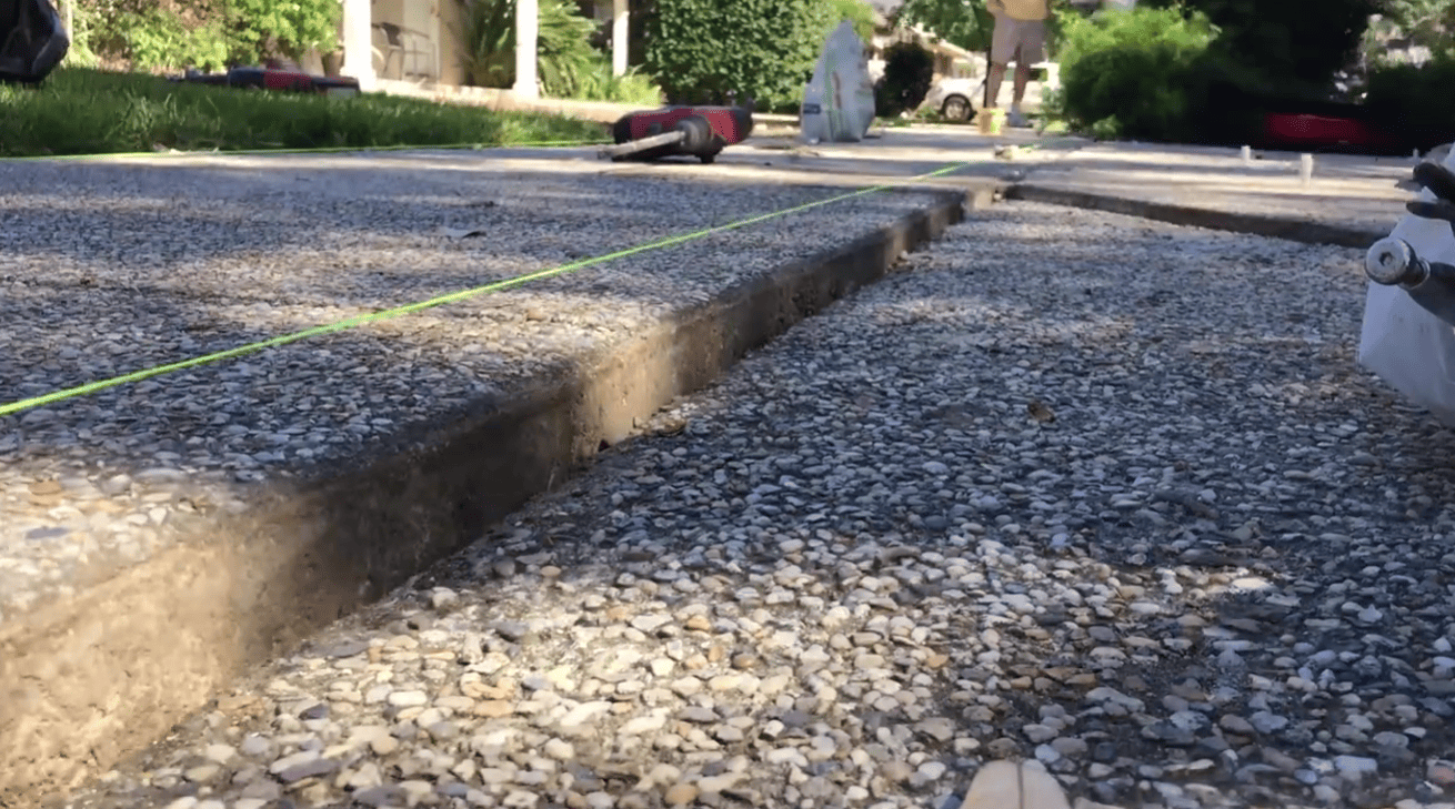 TerraFirma concrete leveling service for uneven outdoor concrete patio