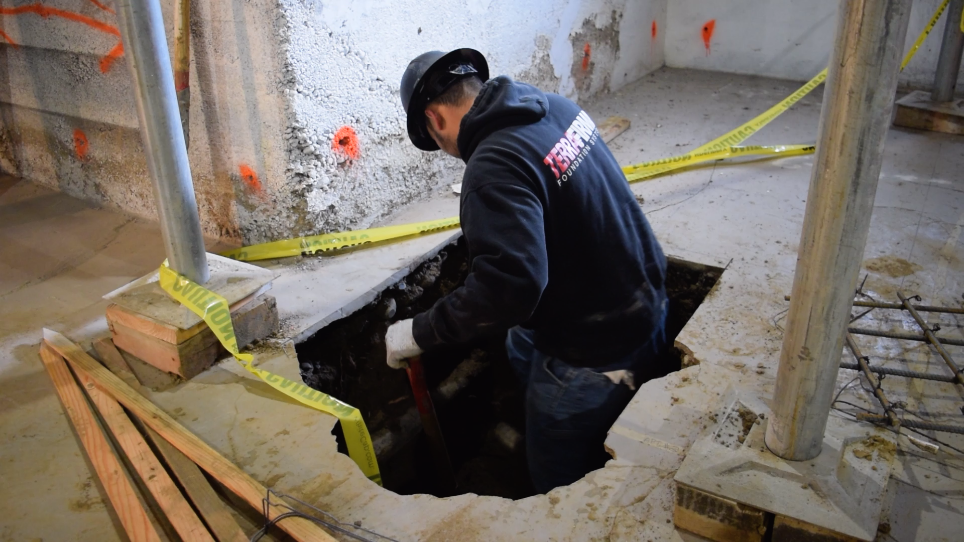 Foundation Repair in Olympia | TerraFirma terrafirma foundation repair installation Foundation Repair in Olympia